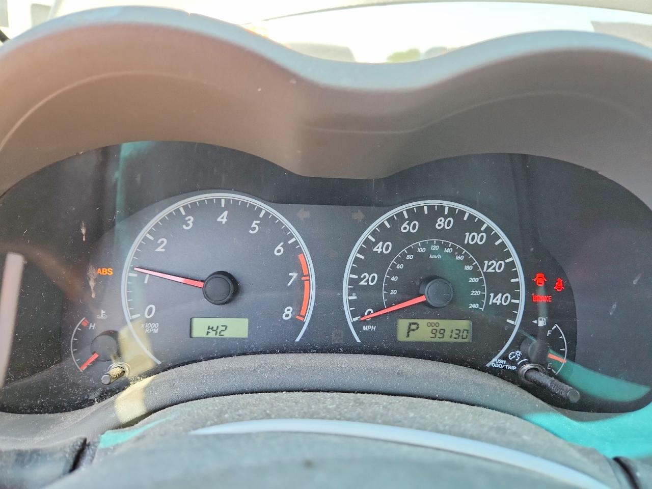 2009 TOYOTA COROLLA
