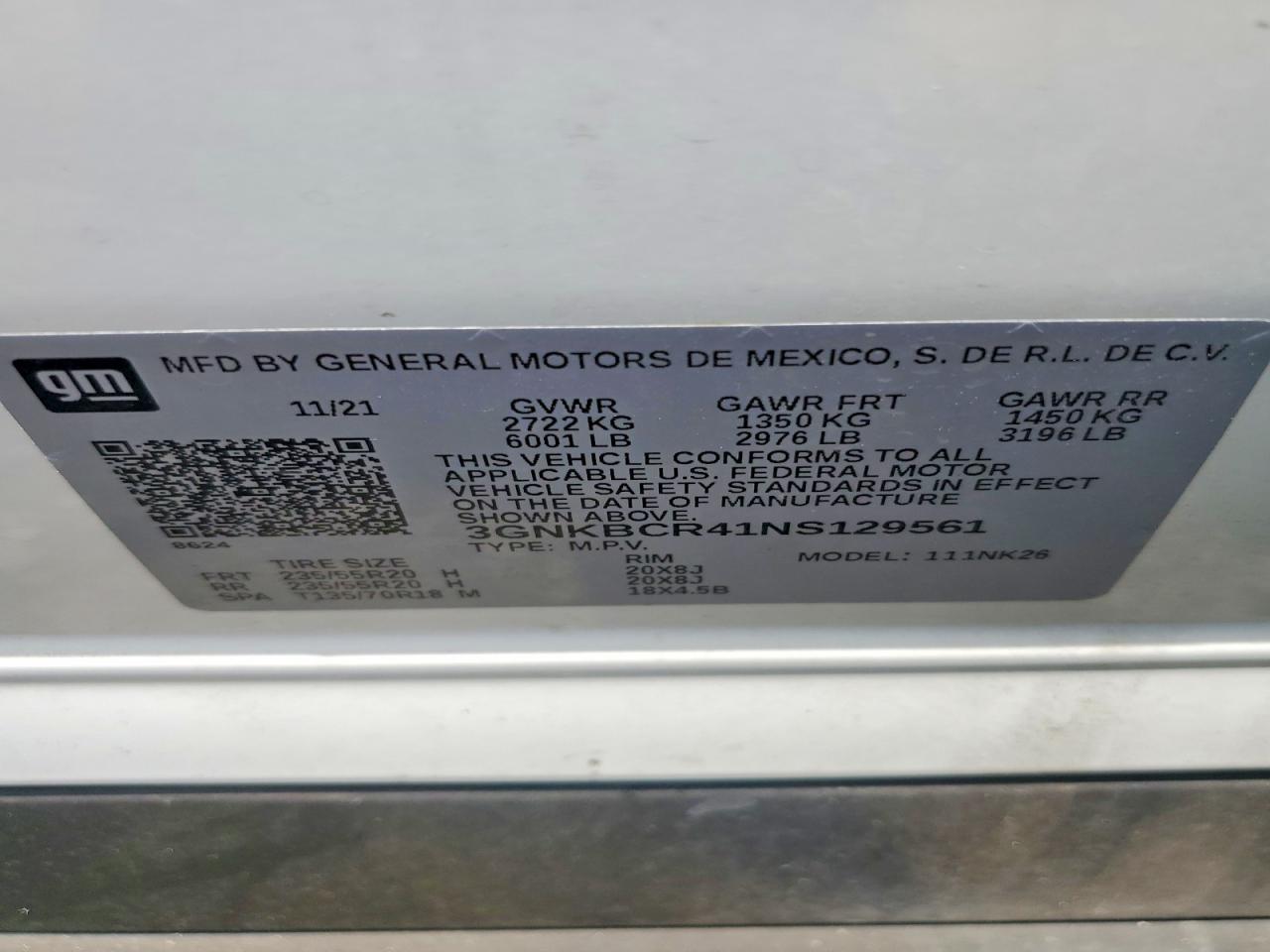 2022 CHEVROLET BLAZER