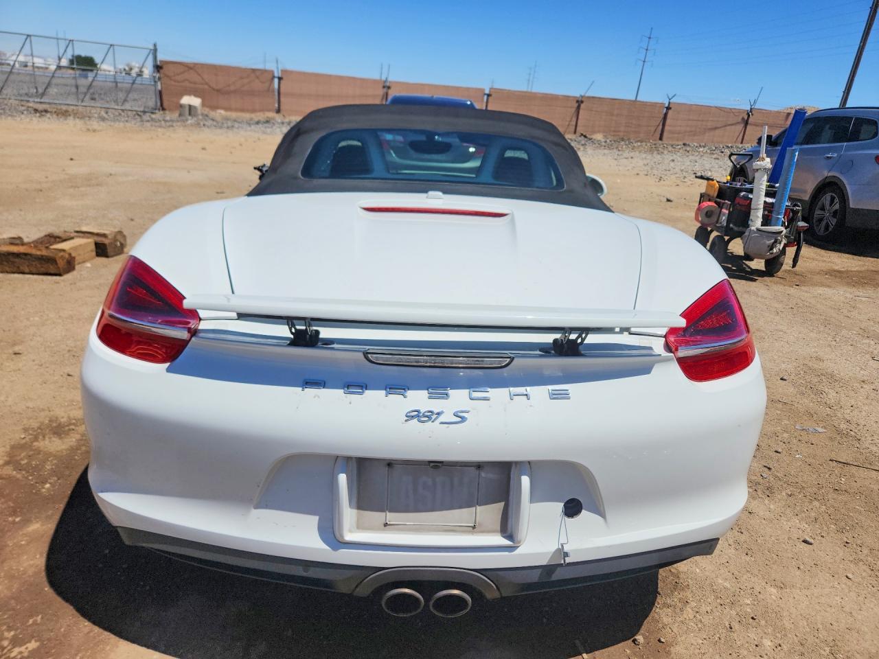 2014 PORSCHE BOXSTER