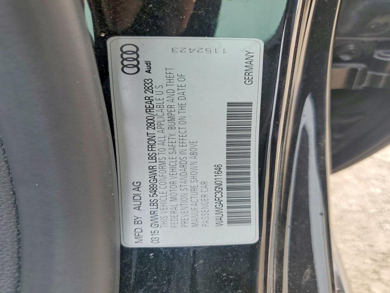 2016 AUDI A7
