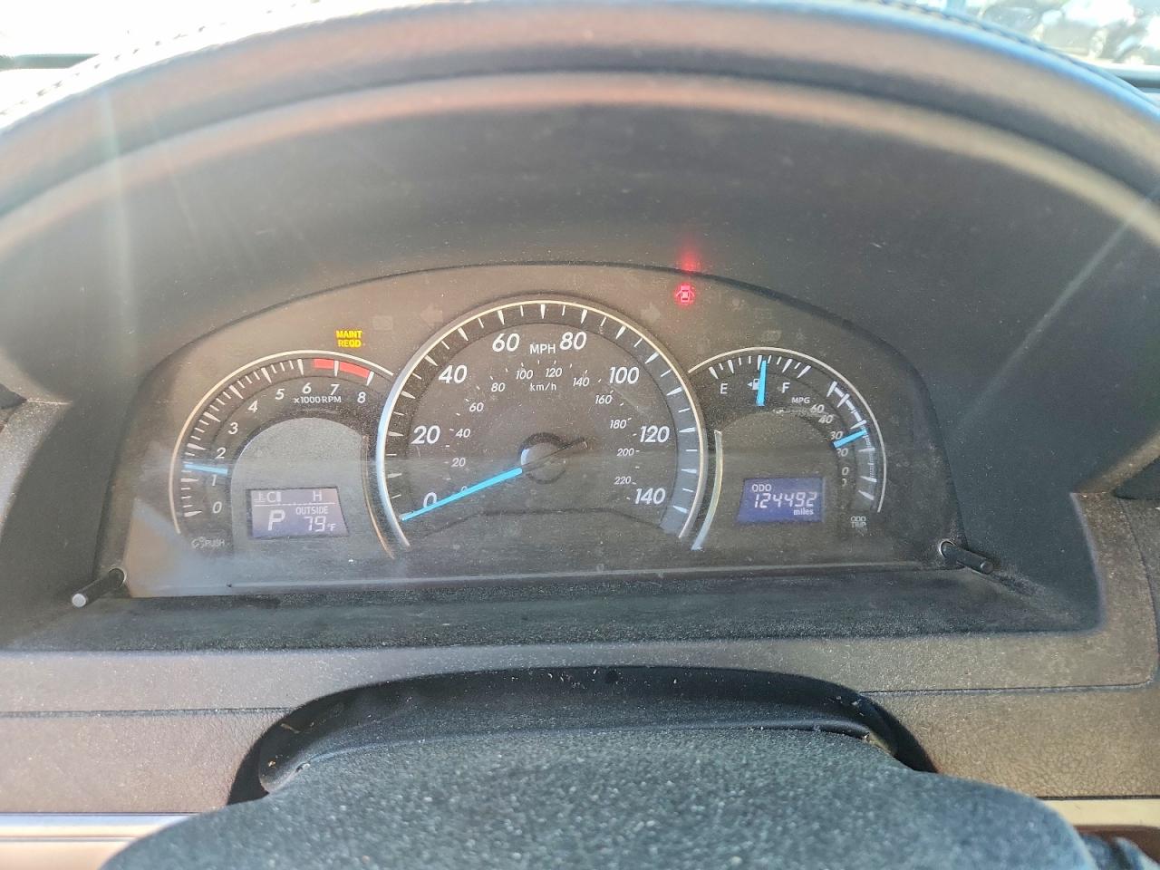 2012 TOYOTA CAMRY