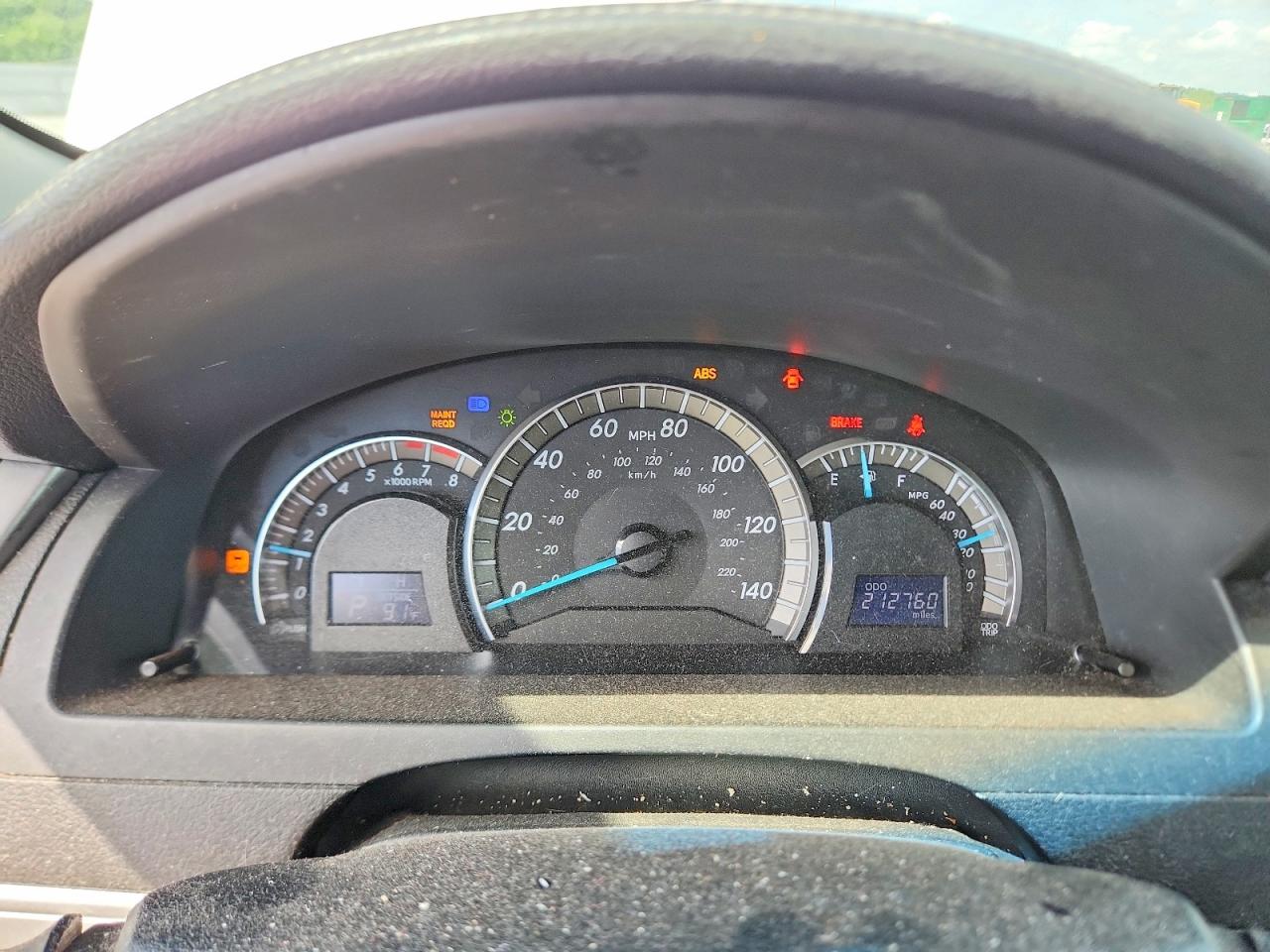 2012 TOYOTA CAMRY