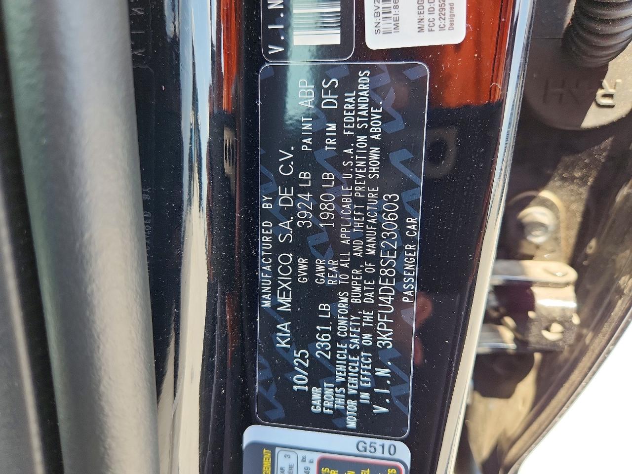 2025 KIA ALL OTHER