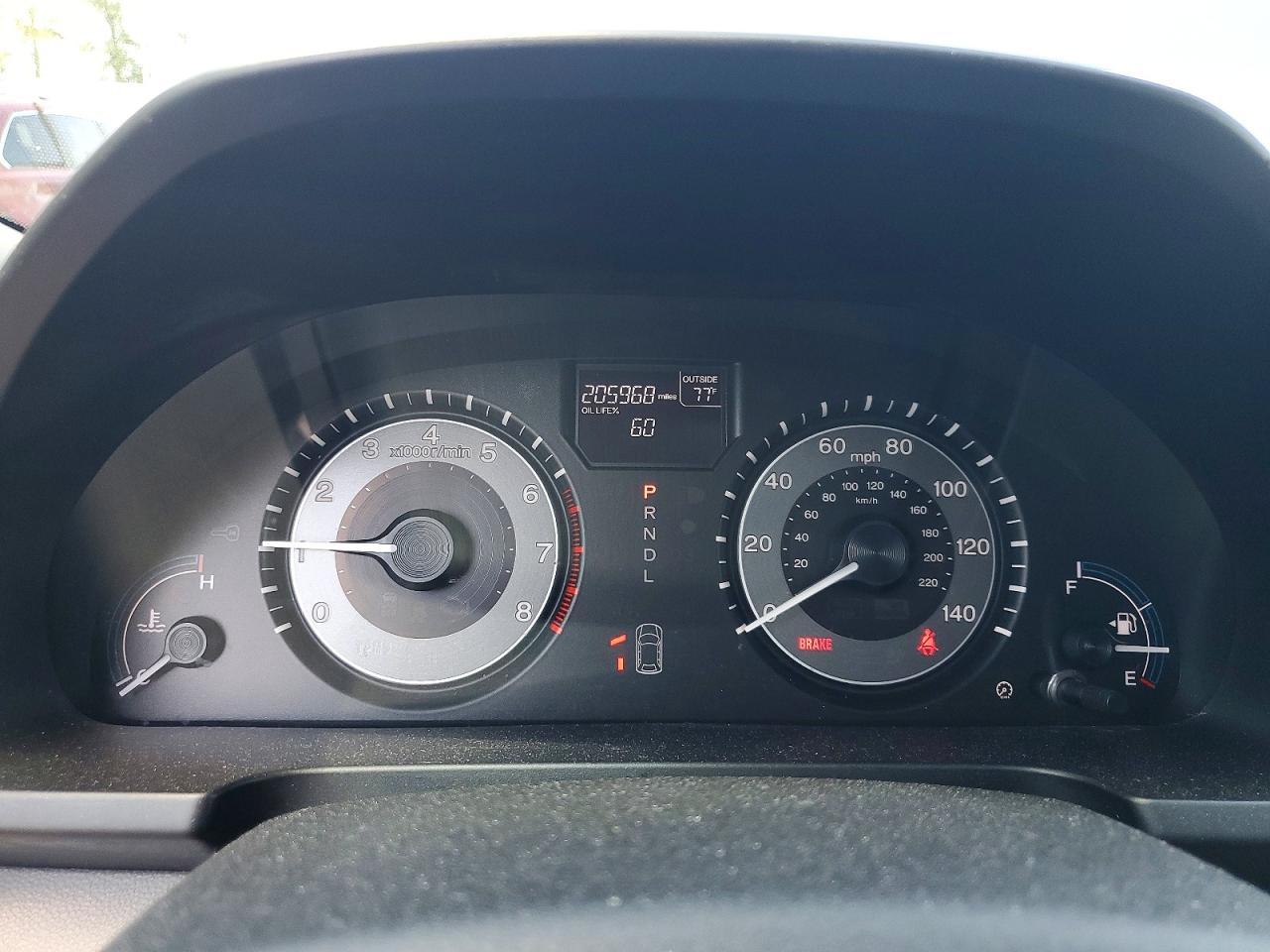 2012 HONDA ODYSSEY