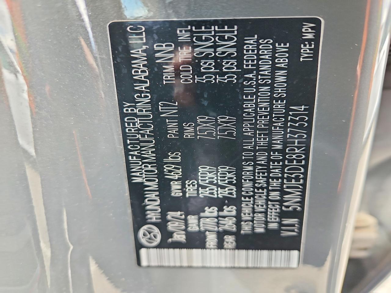 2024 HYUNDAI TUCSON