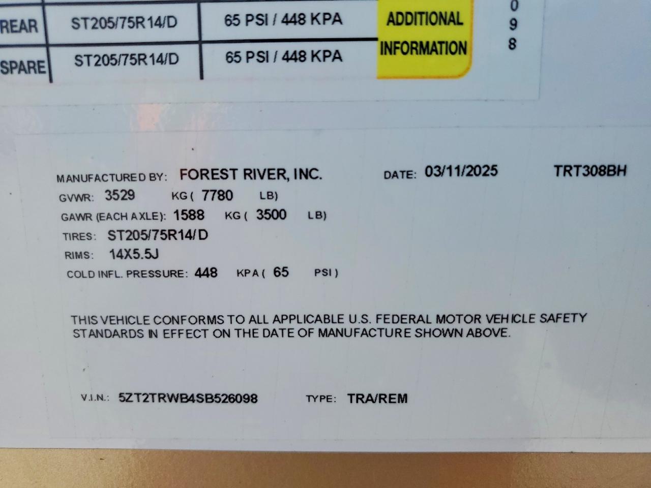 2025 FORESTER RECREATION