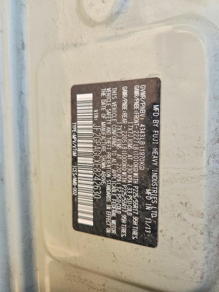 2014 SUBARU XV