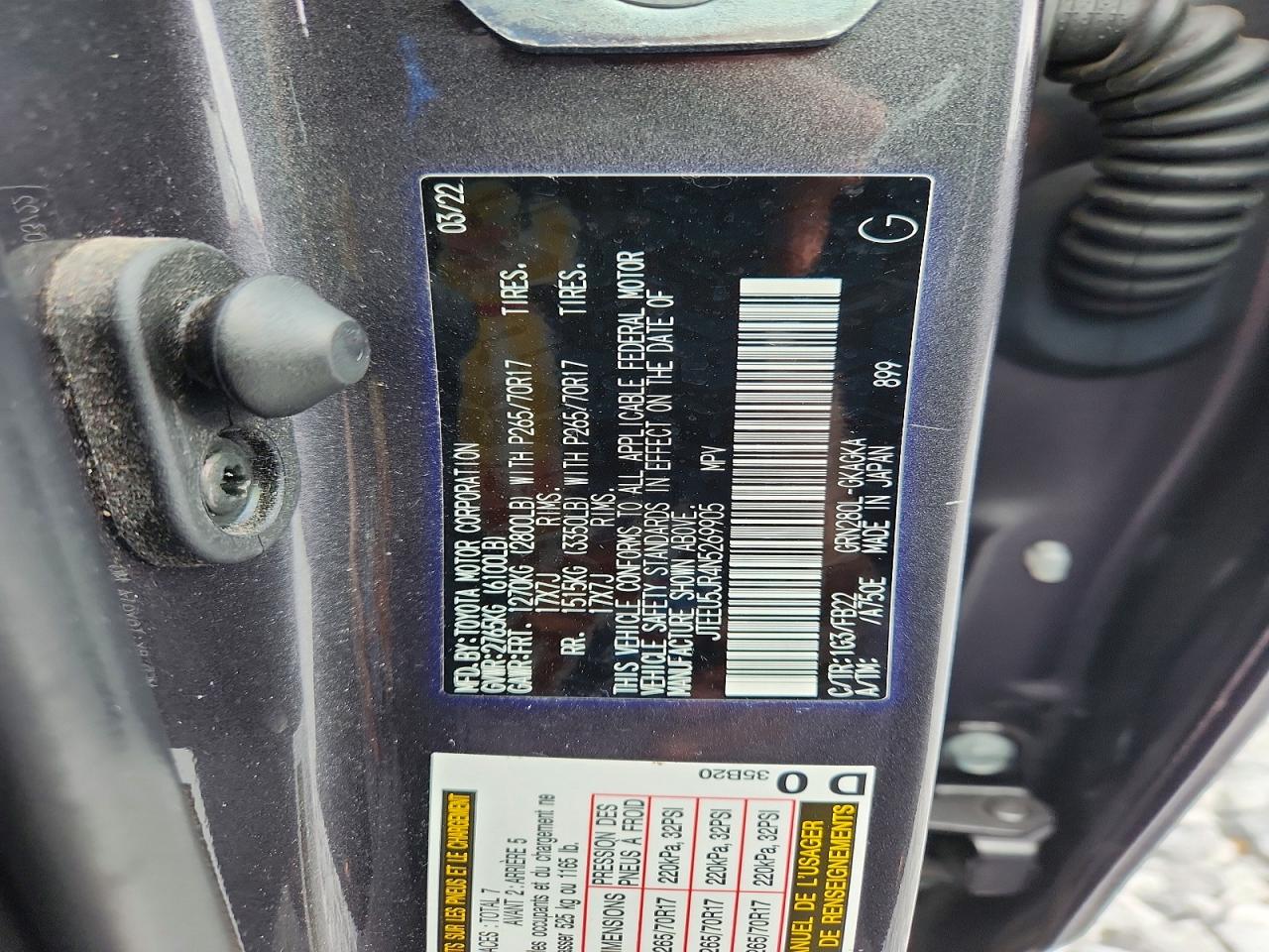 2022 TOYOTA 4RUNNER