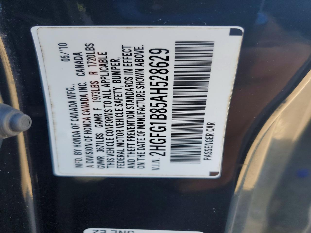 2010 HONDA CIVIC