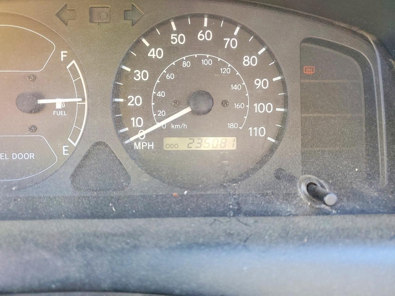 2000 TOYOTA COROLLA
