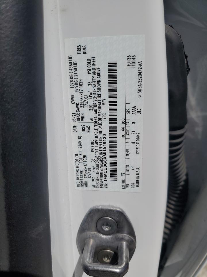 2021 FORD ESCAPE