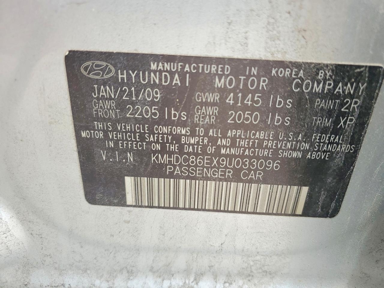 2009 HYUNDAI ELANTRA