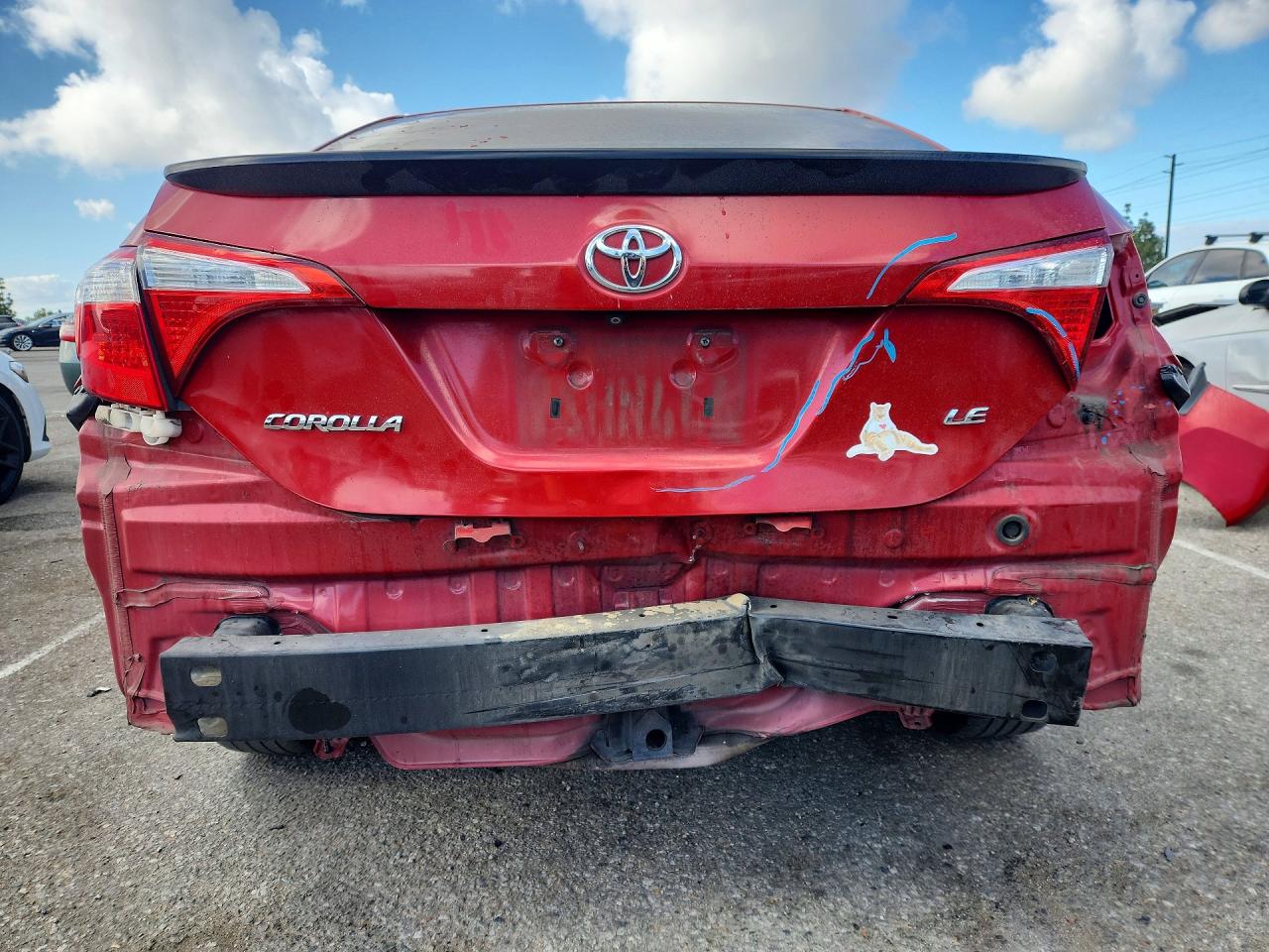 2015 TOYOTA COROLLA