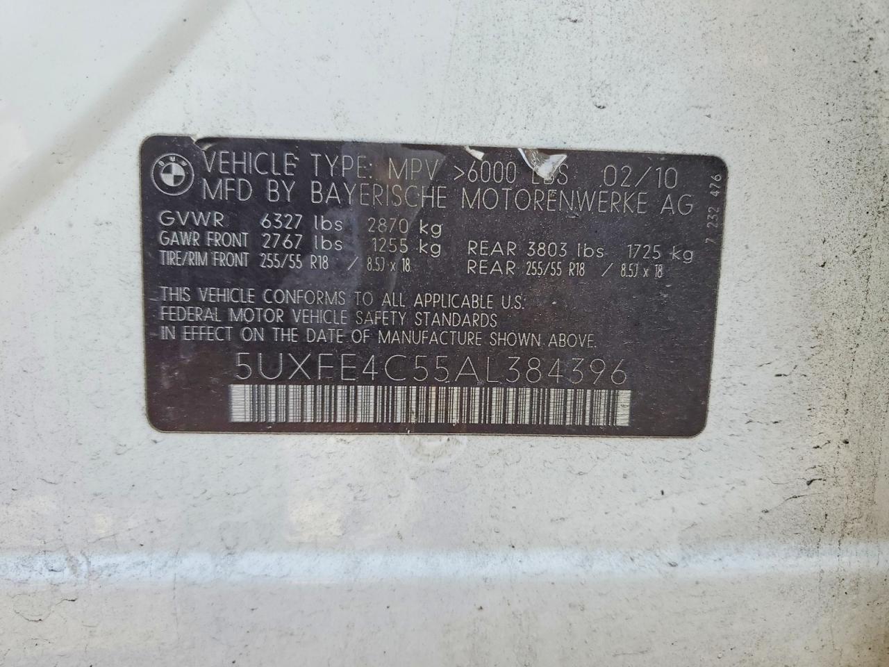 2010 BMW X5