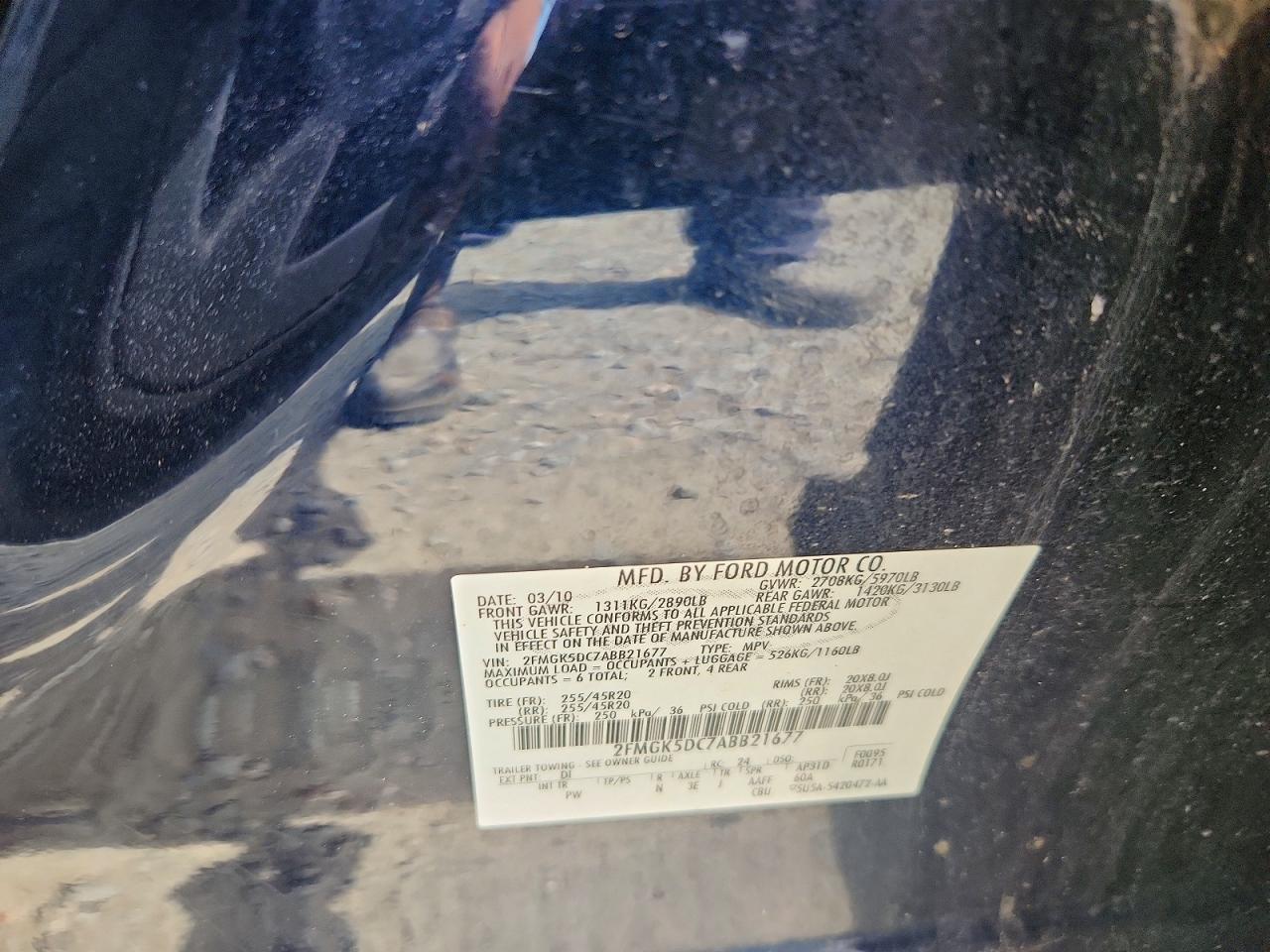 2010 FORD FLEX