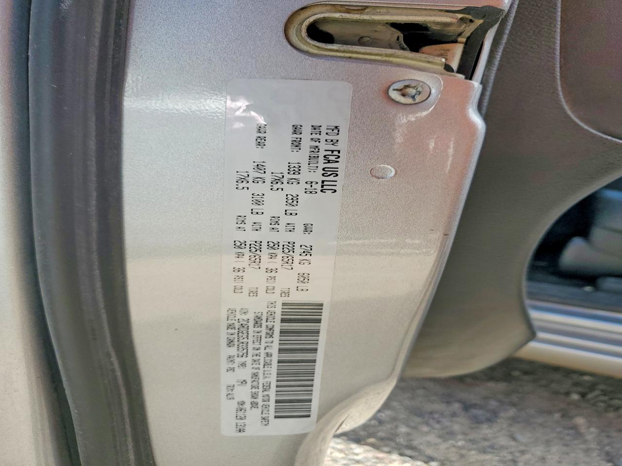 2018 DODGE CARAVAN