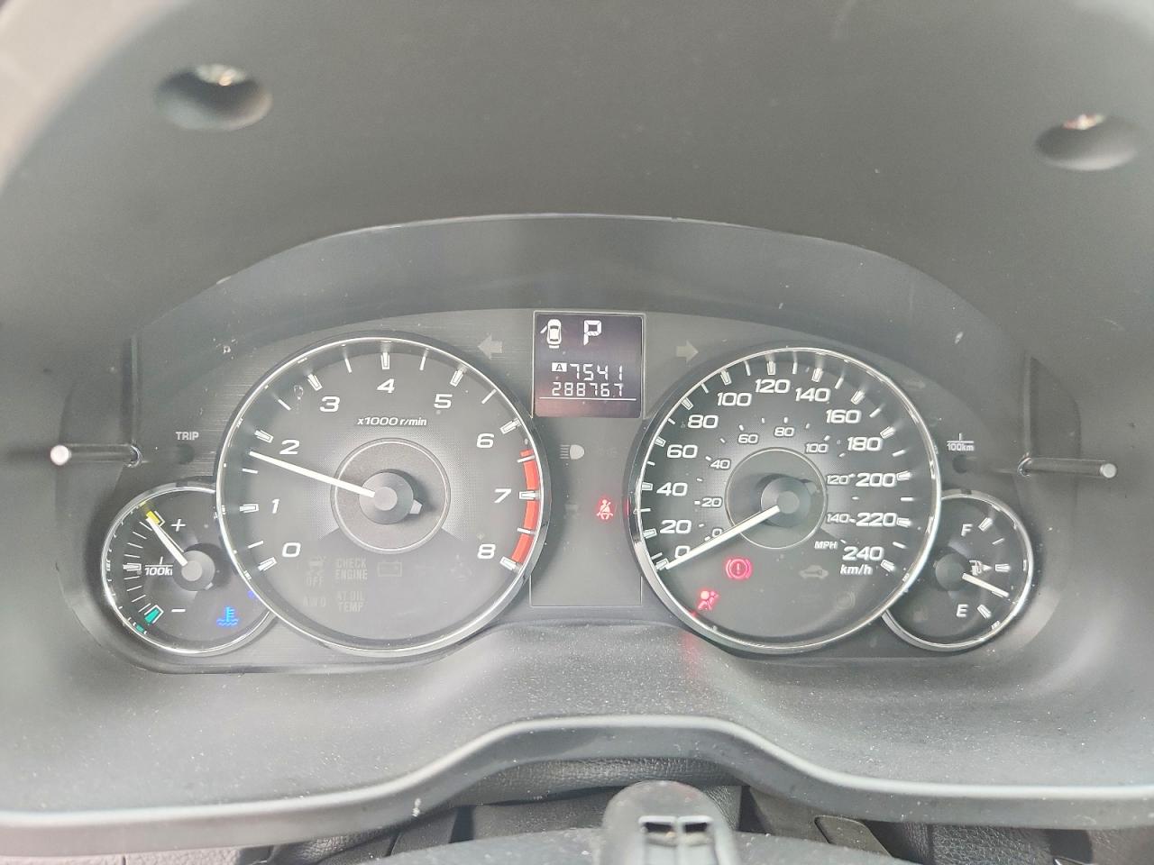 2012 SUBARU LEGACY