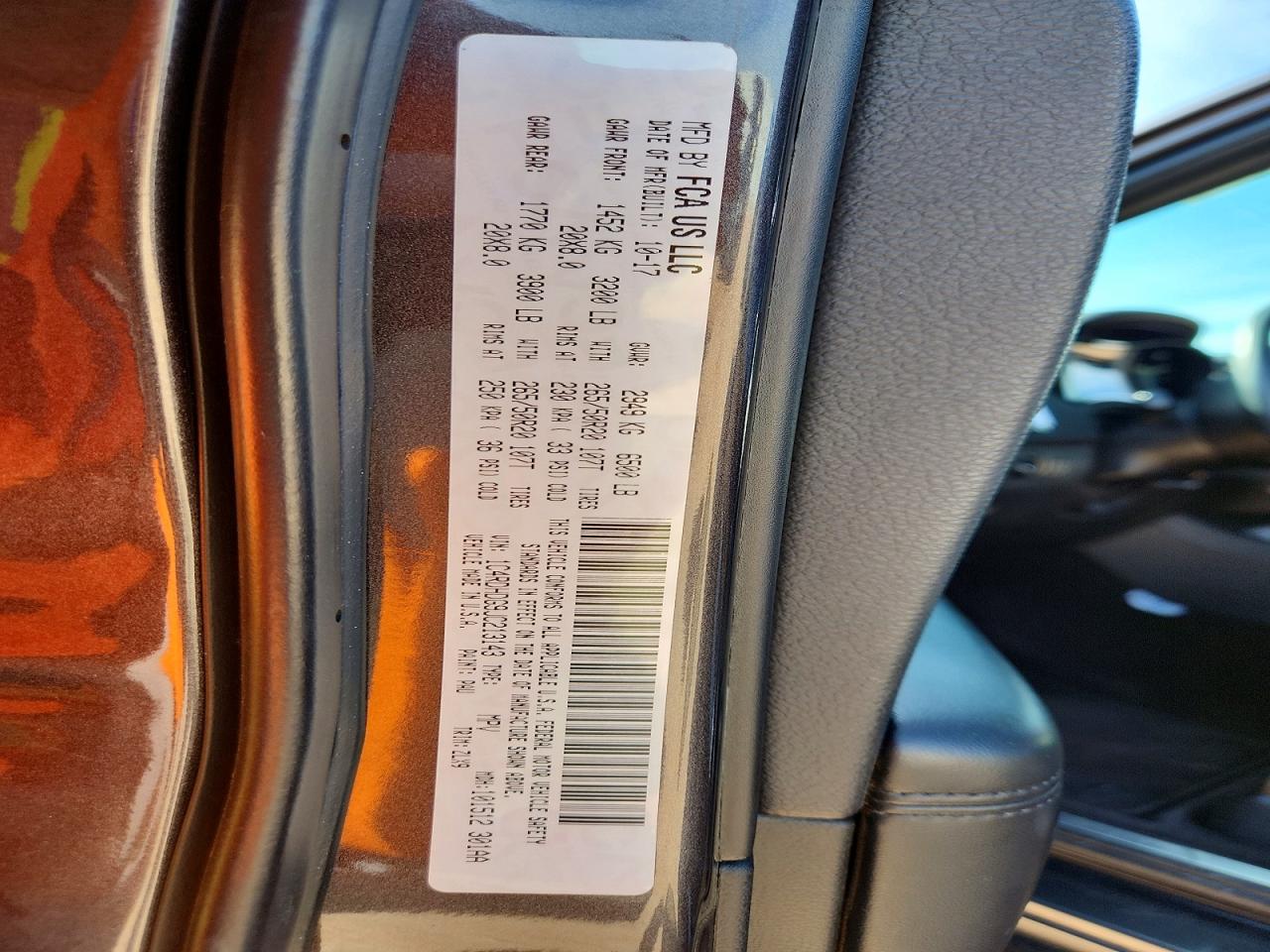 2018 DODGE DURANGO