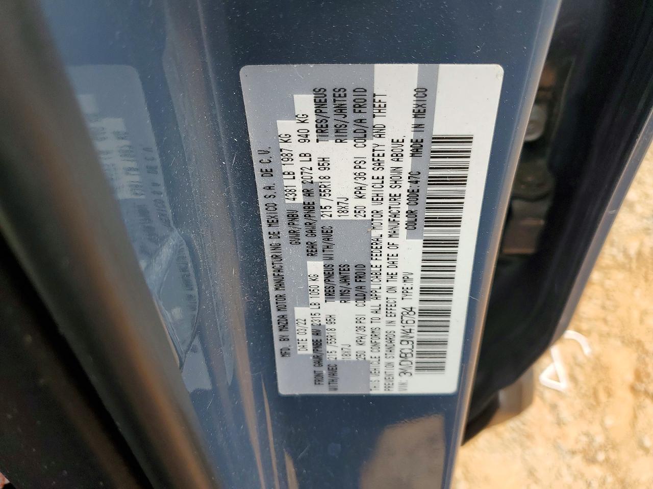 2022 MAZDA CX30