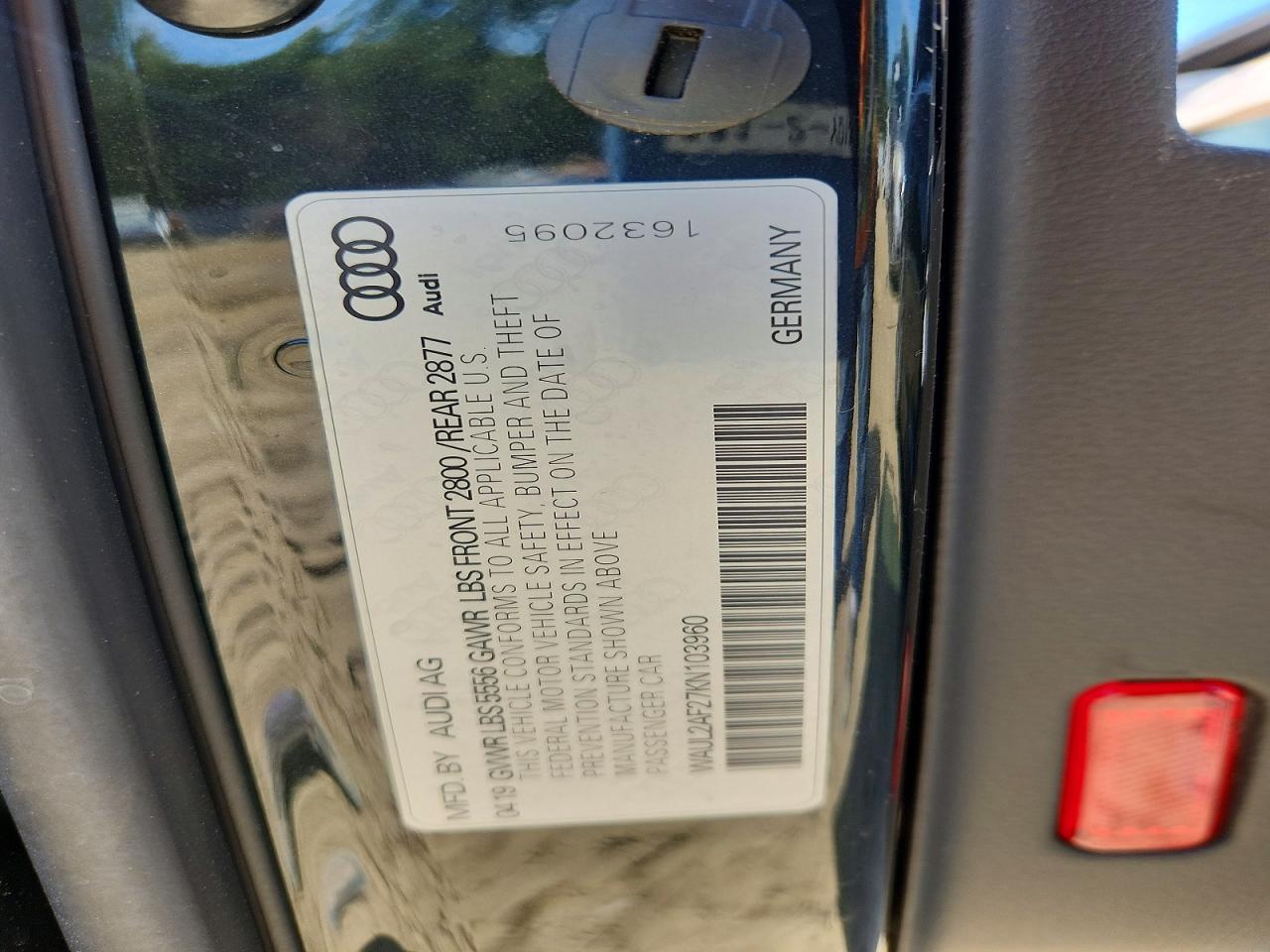 2019 AUDI A6
