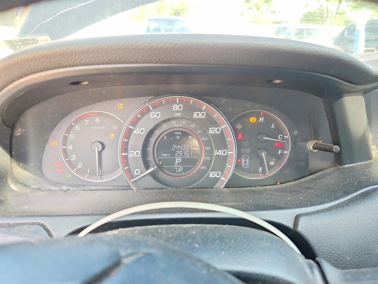 2013 HONDA ACCORD