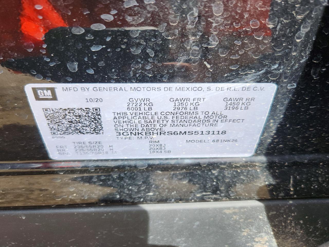 2021 CHEVROLET BLAZER