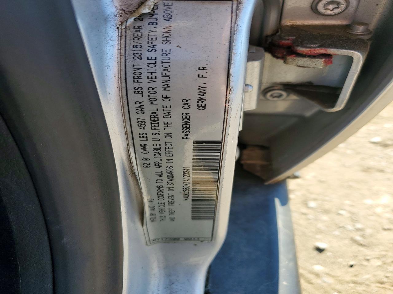 2001 AUDI A4