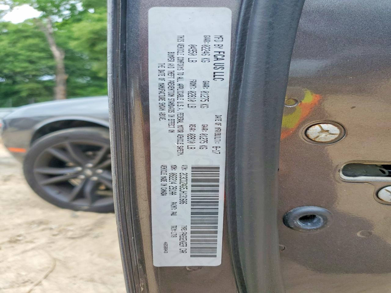 2018 DODGE CHALLENGER