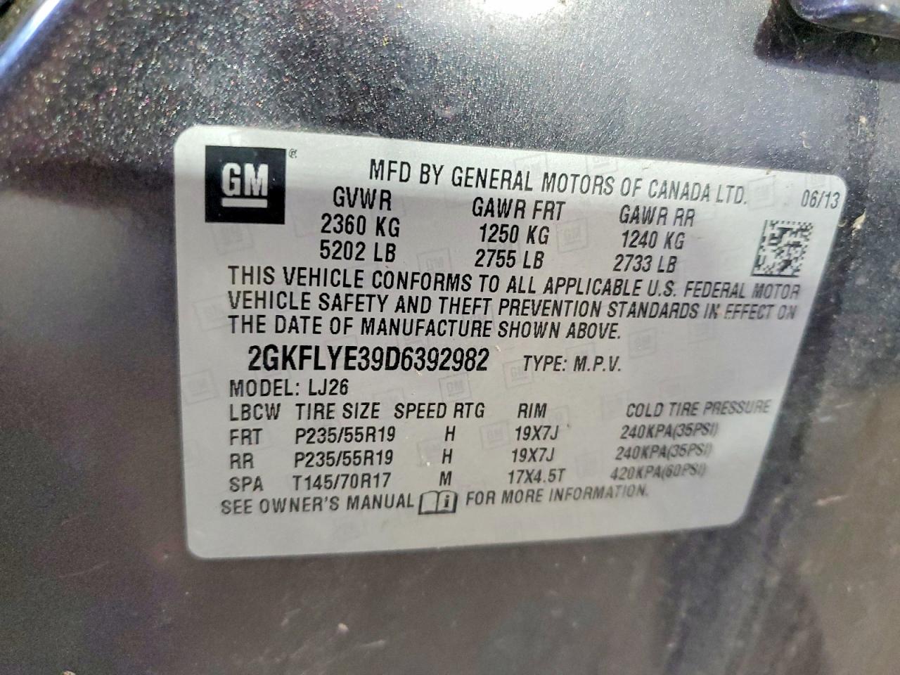2013 GMC TERRAIN