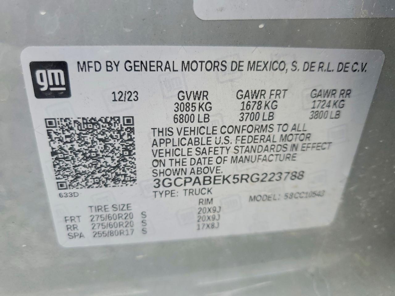 2024 CHEVROLET SILVERADO