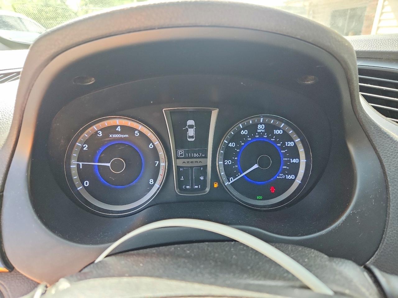 2012 HYUNDAI AZERA