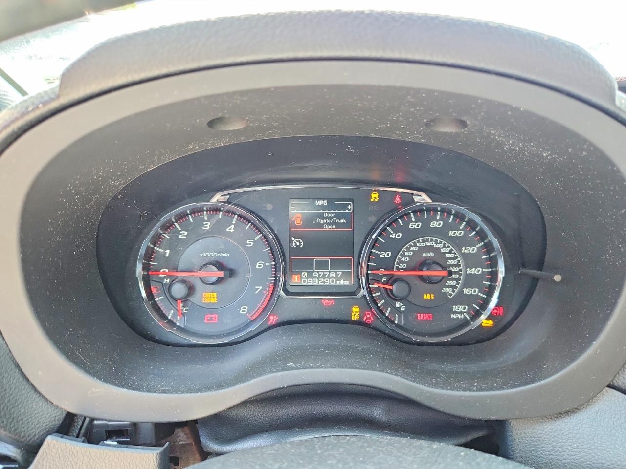 2020 SUBARU WRX