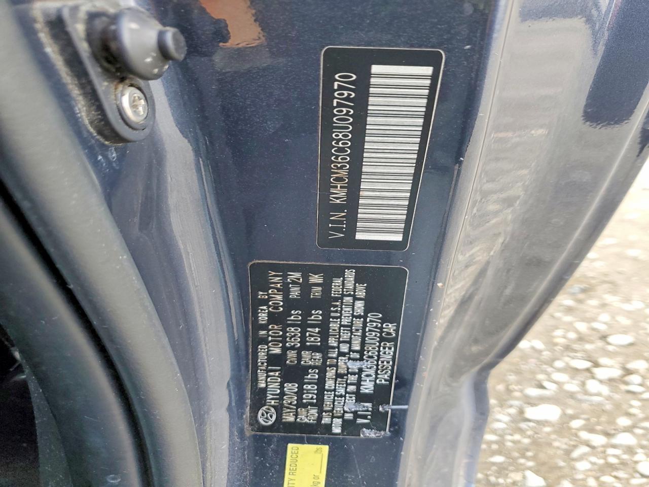 2008 HYUNDAI ACCENT