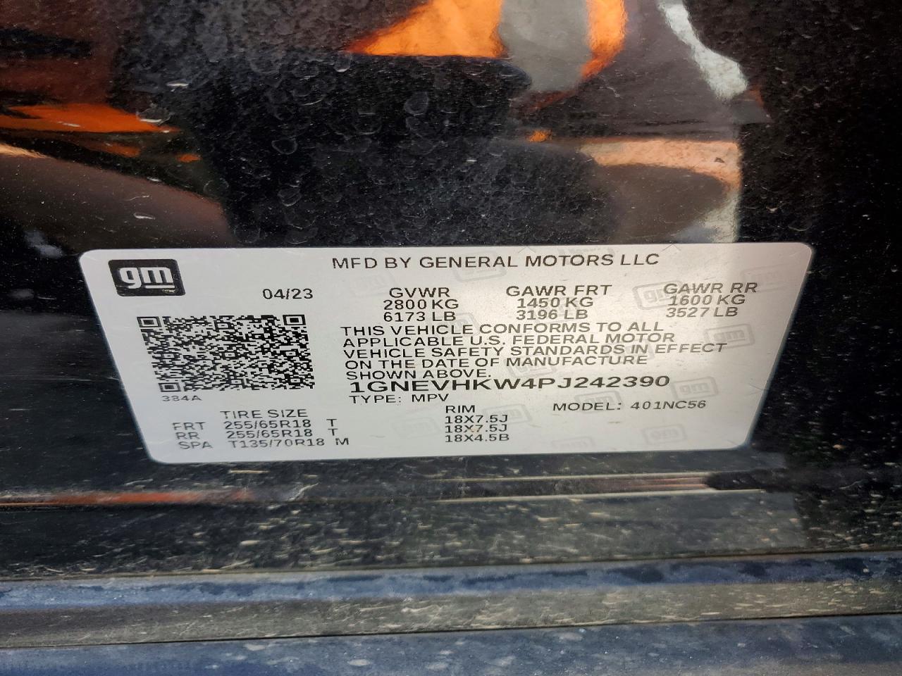 2023 CHEVROLET TRAVERSE