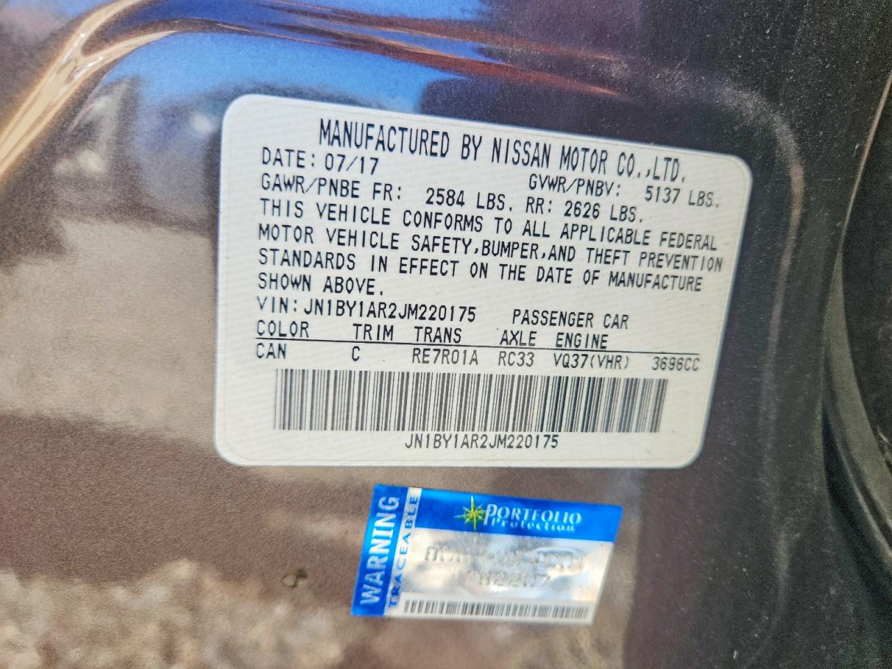 2018 INFINITI Q70