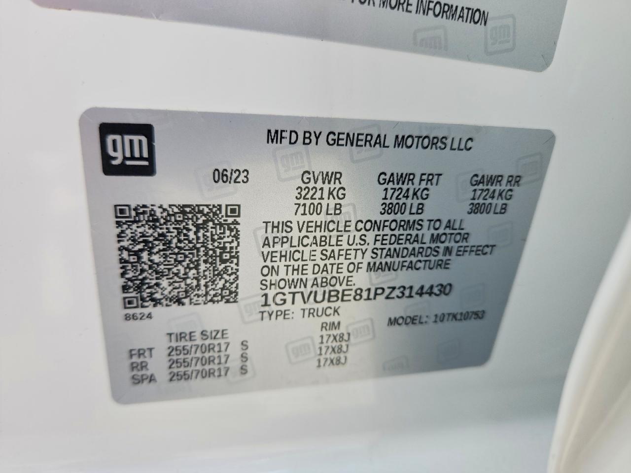2023 GMC SIERRA