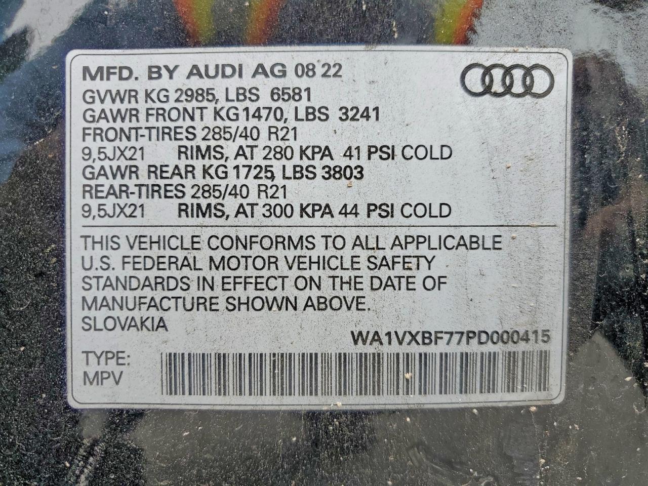 2023 AUDI Q7