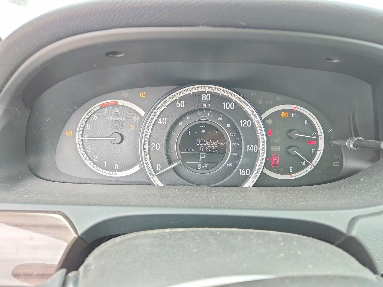 2016 HONDA ACCORD