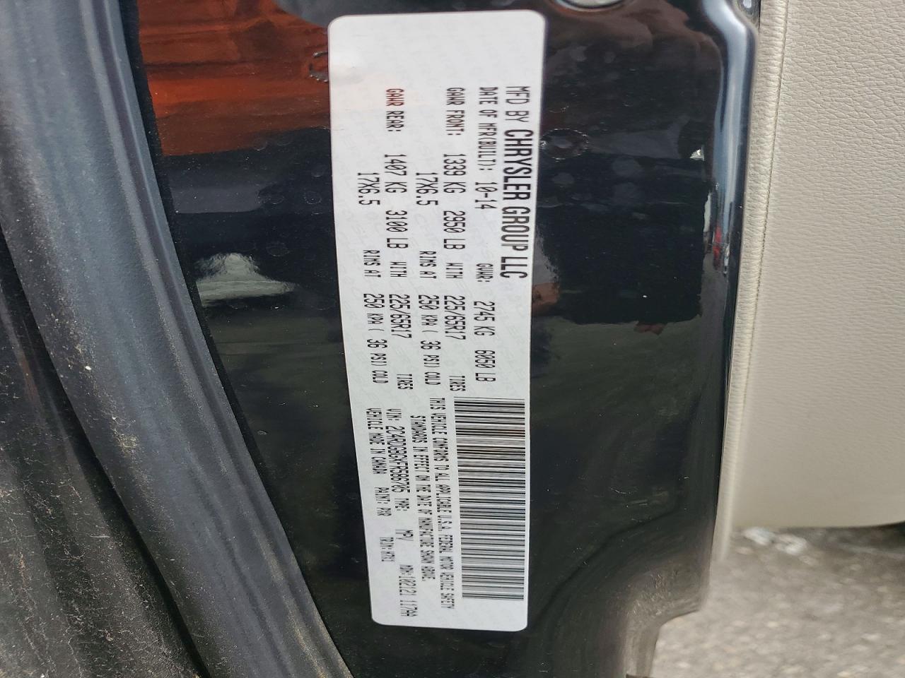 2015 DODGE CARAVAN