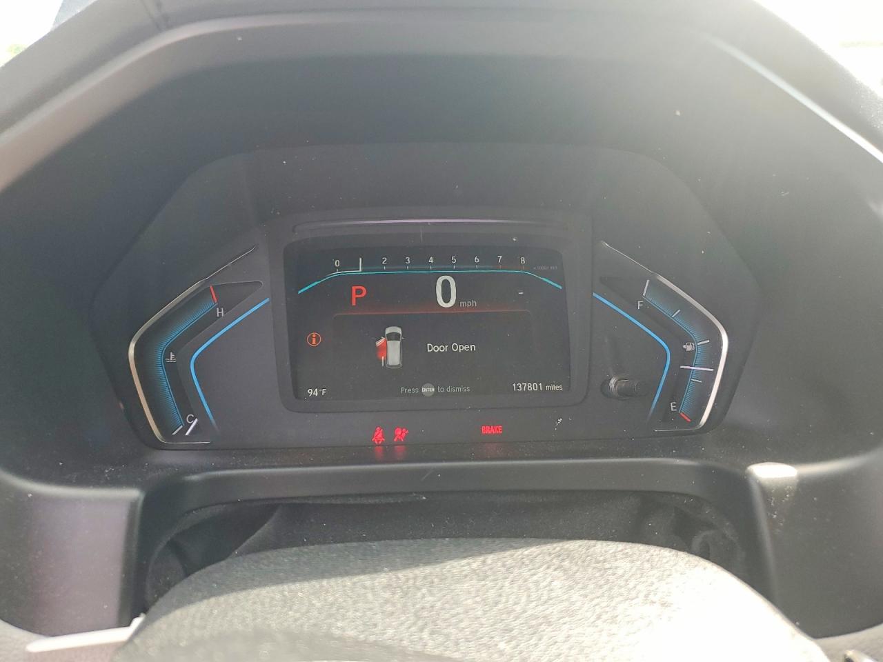2019 HONDA ODYSSEY