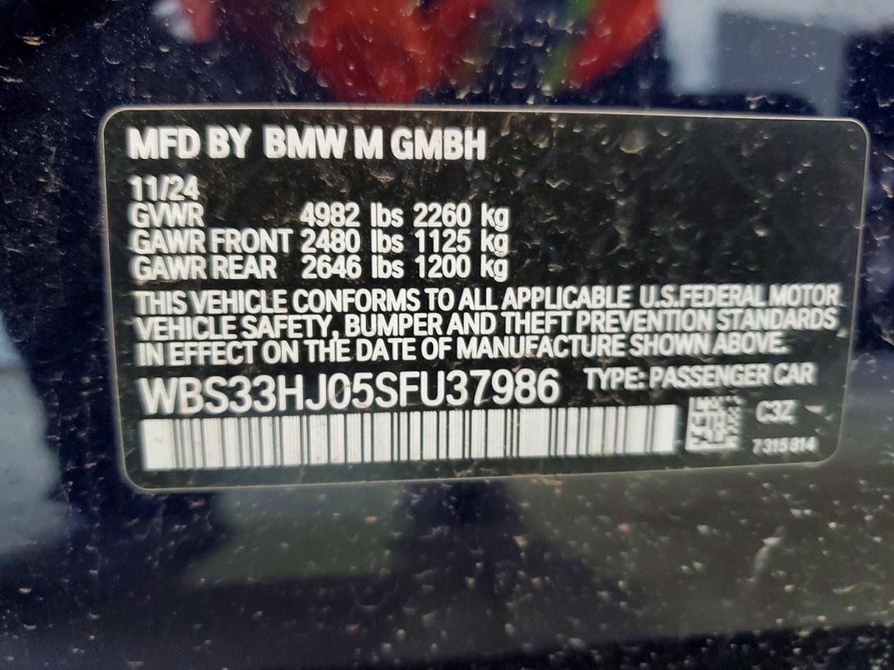 2025 BMW M3