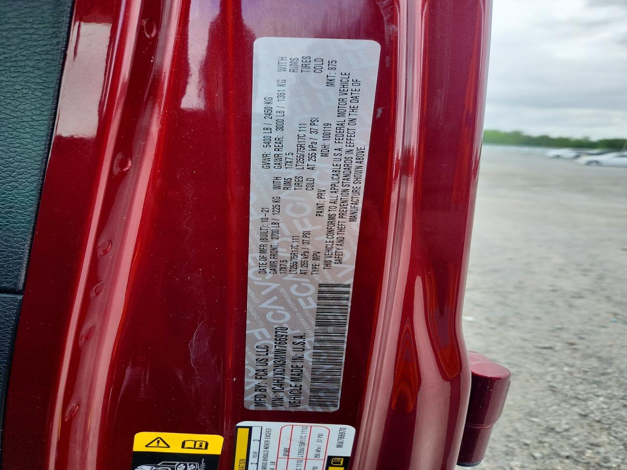 2021 JEEP WRANGLER