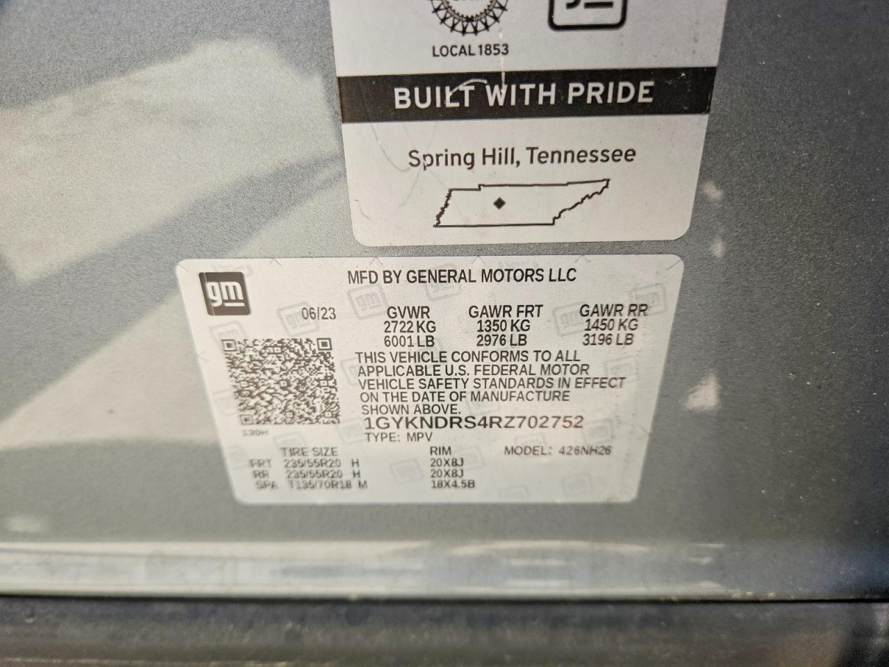 2024 CADILLAC XT5