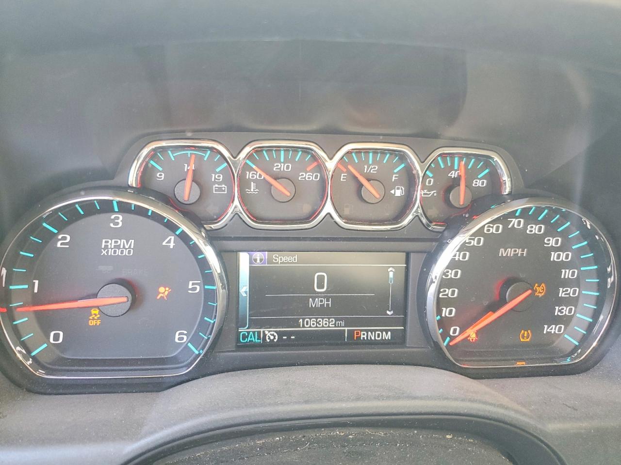 2016 CHEVROLET SILVERADO
