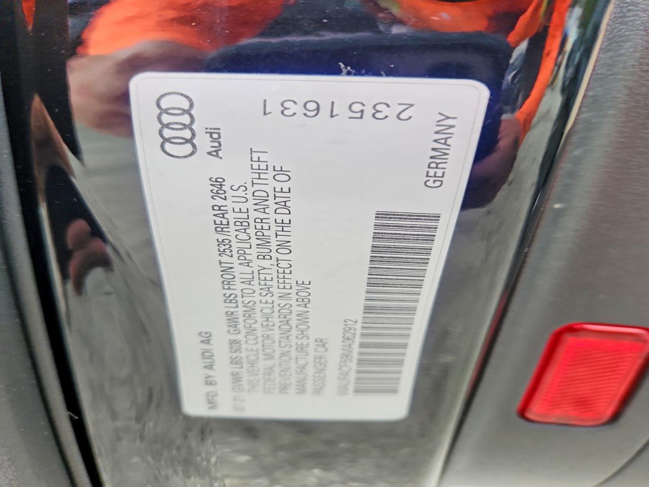 2021 AUDI A5