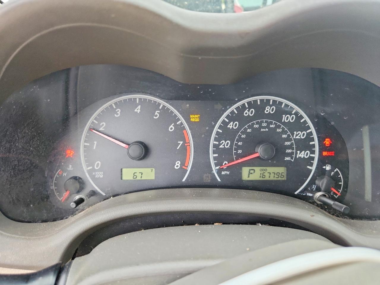 2010 TOYOTA COROLLA