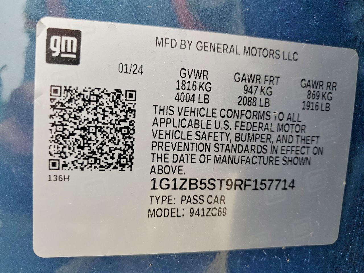 2024 CHEVROLET MALIBU