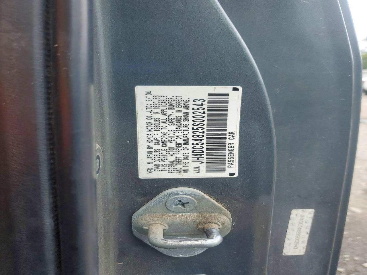 2005 ACURA RSX