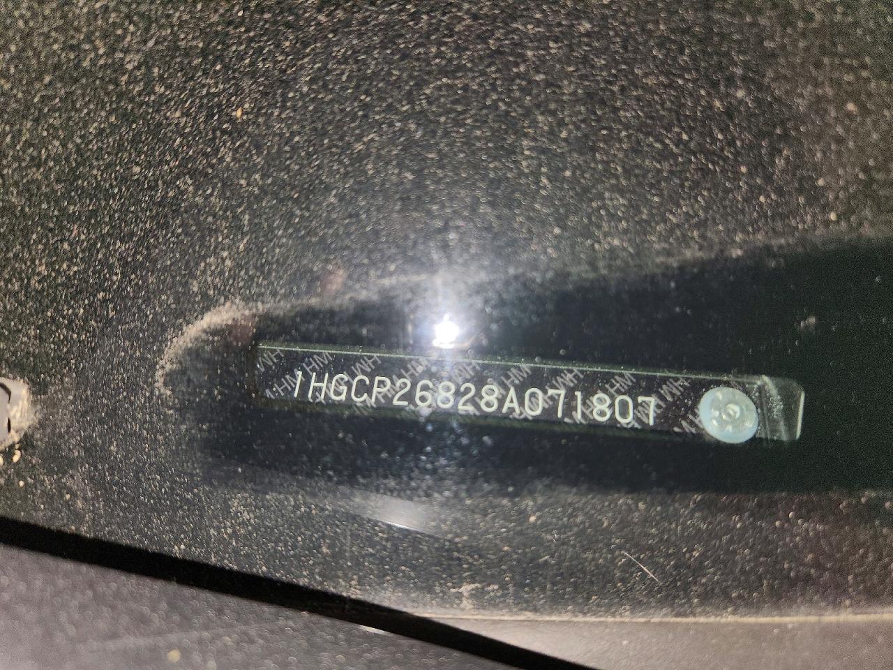 2008 HONDA ACCORD