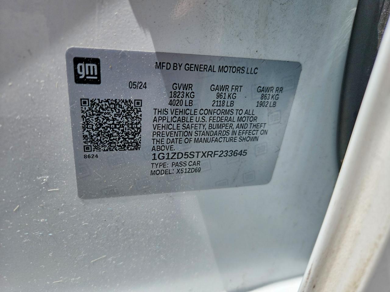 2024 CHEVROLET MALIBU